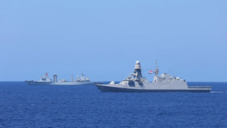 46th Chinese naval escort taskforce conducts joint maritime training with Egyptian Navy