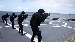 39th Chinese naval escort taskforce carries out targeted training en route