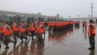 Central Theater Command dispatches forces for disaster relief, rescue in Henan