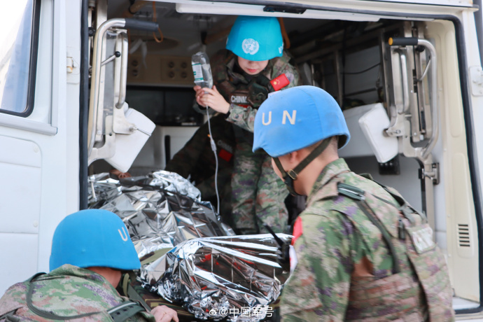 Chinese Peacekeeping Medical Contingent To Lebanon Conducts Emergency ...