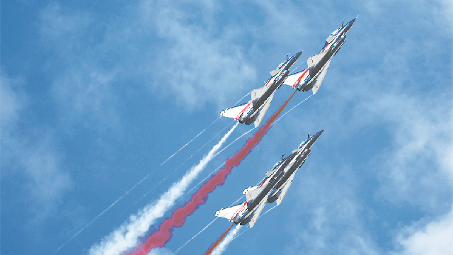 PLA aerobatics team to head to Riyadh for 2nd World Defense Show