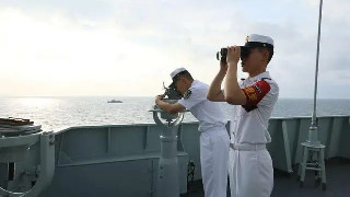Chinese, Cambodian troops conduct maritime coordinated navigation, communication drill