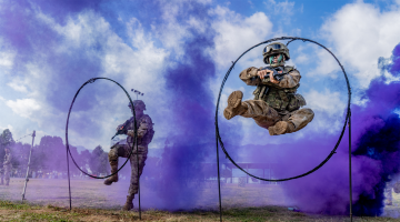 PLA Army soldiers in force-on-force training exercise