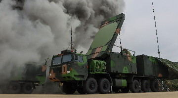 Vehicle-mounted radar systems in joint training exercise