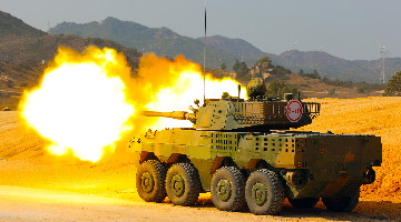 Marine Corps' armored vehicles in live-fire assessment