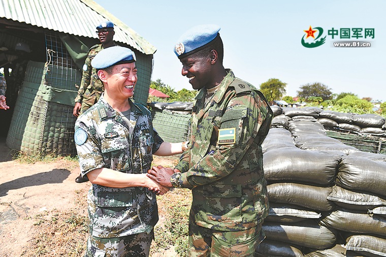 Deeply impressed by Chinese peacekeepers in Africa - China Military