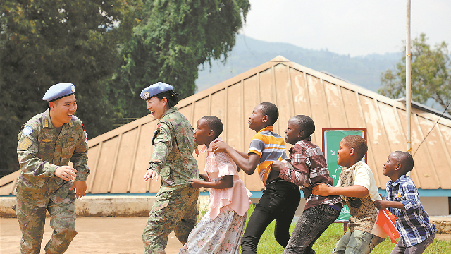 Chinese peacekeepers to DRC safeguard peace, spread friendship