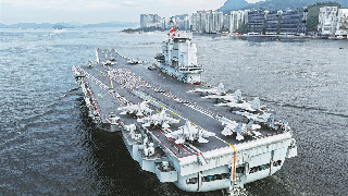 Aircraft carrier's visit sparks national pride in HK