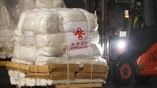 China's Y-20 transport aircraft delivers disaster-relief supplies to Afghanistan
