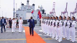 43rd Chinese naval escort taskforce visits Republic of Congo