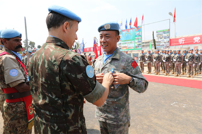 Chinese Peacekeepers To The DRC Awarded UN Peace Medal Of Honor - China ...