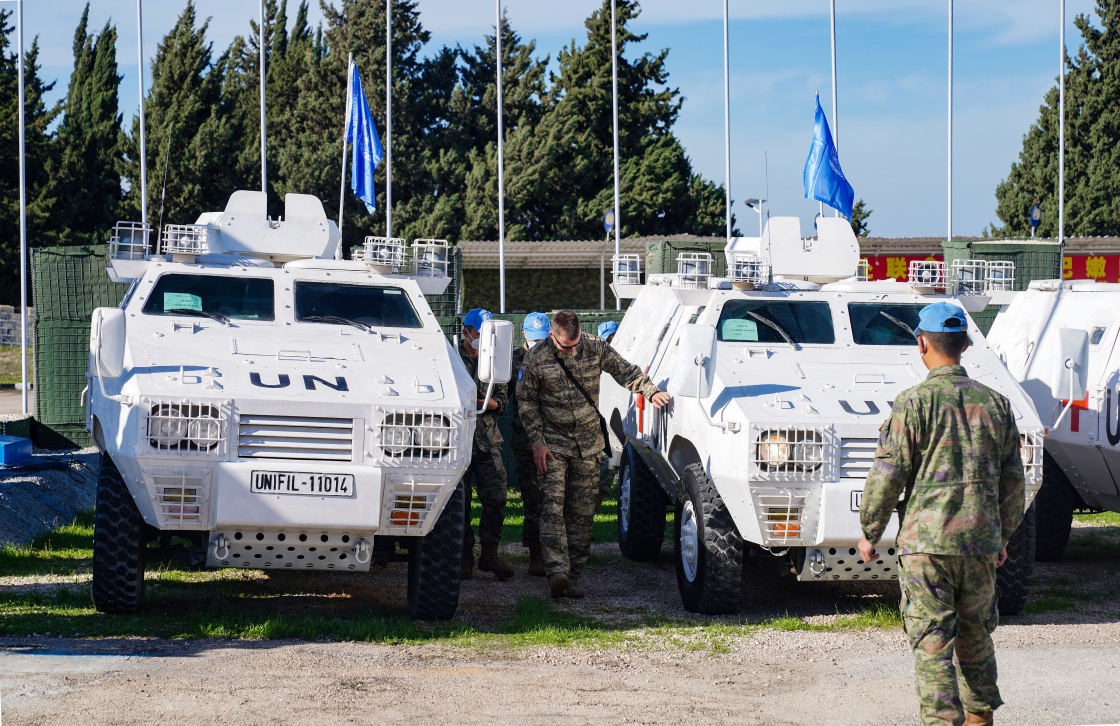 21st Chinese peacekeeping force to Lebanon passes UN equipment