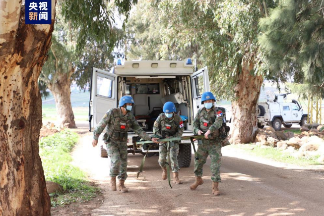 Chinese Peacekeepers To Lebanon Participate In UNIFIL Angel Rescue ...