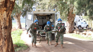 Chinese peacekeepers to Lebanon participate in UNIFIL Angel Rescue Exercise