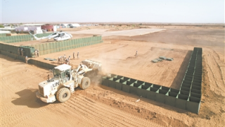 Chinese peacekeepers complete engineering tasks in Menak, Mali