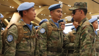 First batch of 22nd Chinese peacekeeping force to Lebanon sets off