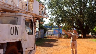 Chinese peacekeepers upgrade airport facility in South Sudan