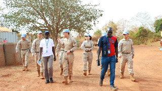 Chinese peacekeeping force to South Sudan wins Green Camp title