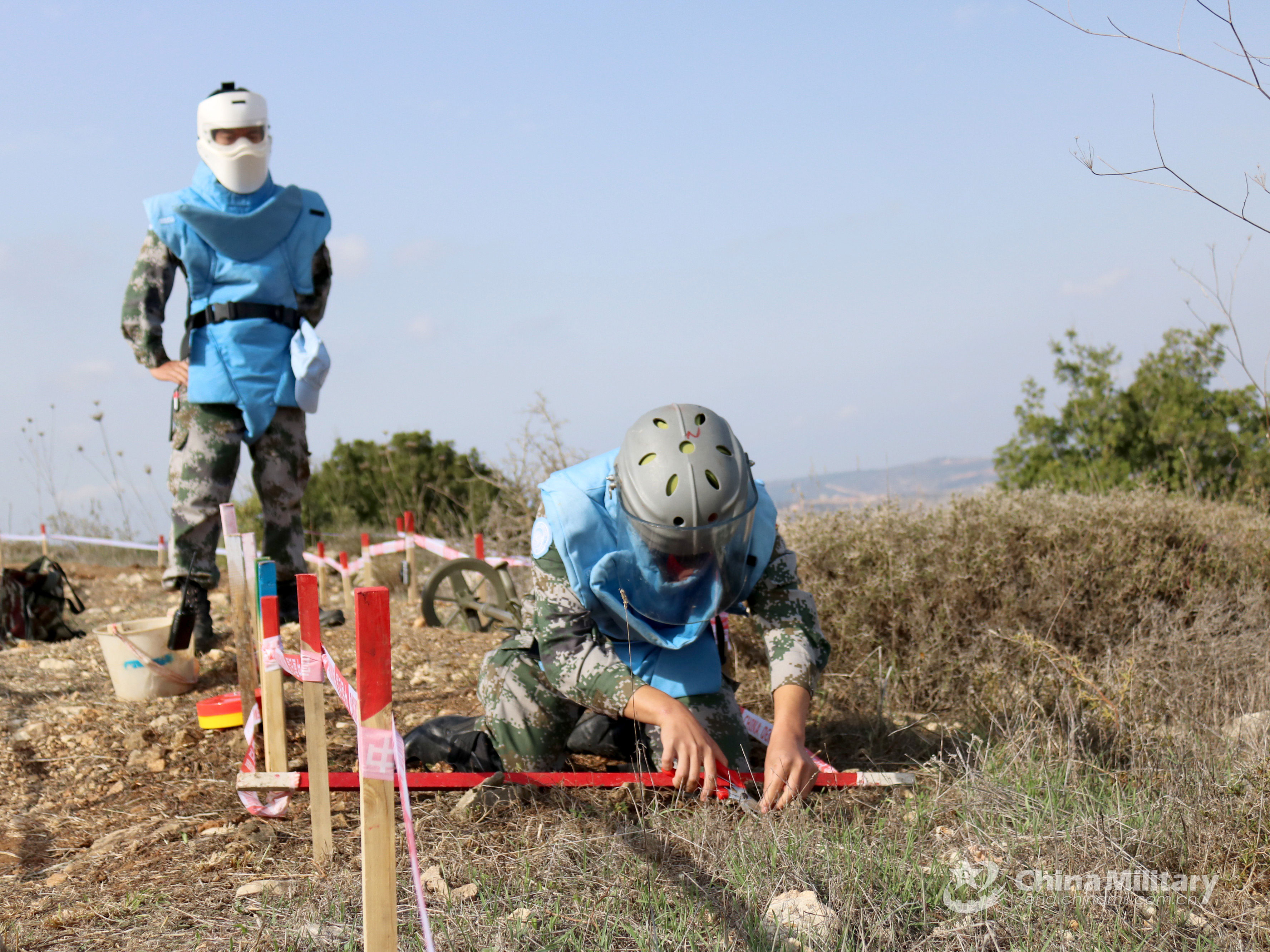 Story of Chinese peacekeepers Photos 中国军网英文版