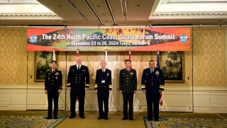 China Coast Guard delegation attends the 24th NPCGF summit in Japan