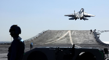 Chinese aircraft-carrier formation concludes open-sea combat training