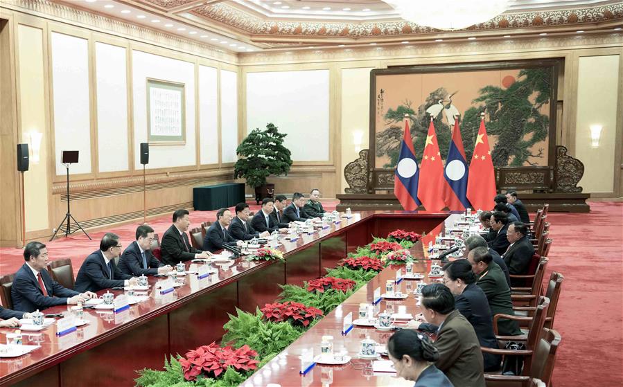 China, Laos to advance building community of shared future - China Military