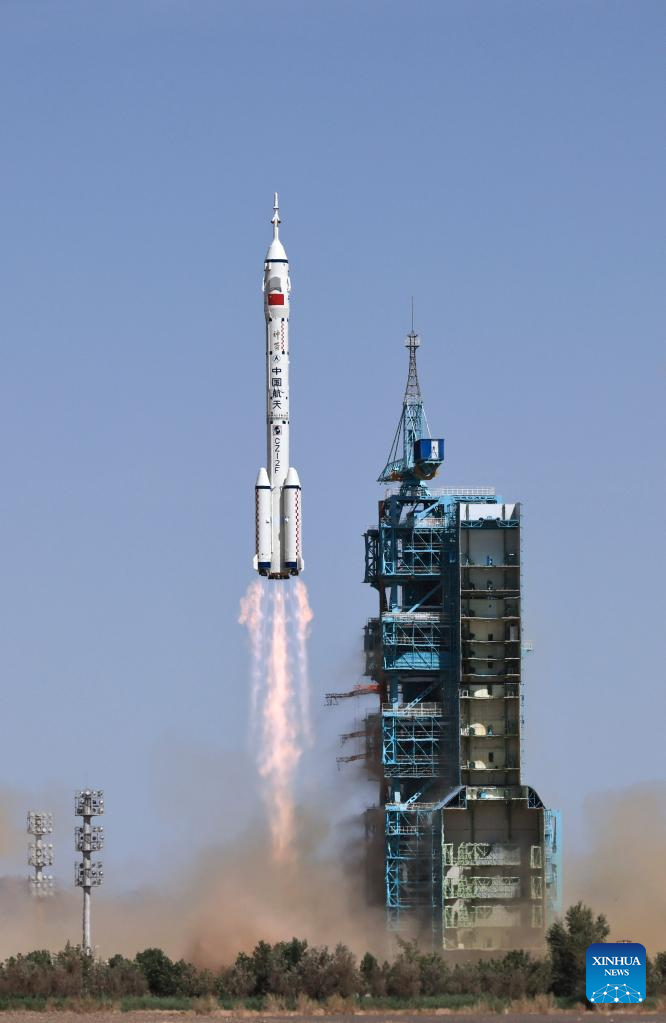 China launches crewed mission to complete space station construction ...