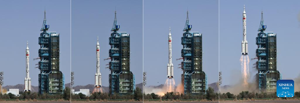 China launches crewed mission to complete space station construction ...