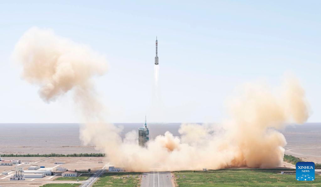 China launches crewed mission to complete space station construction ...