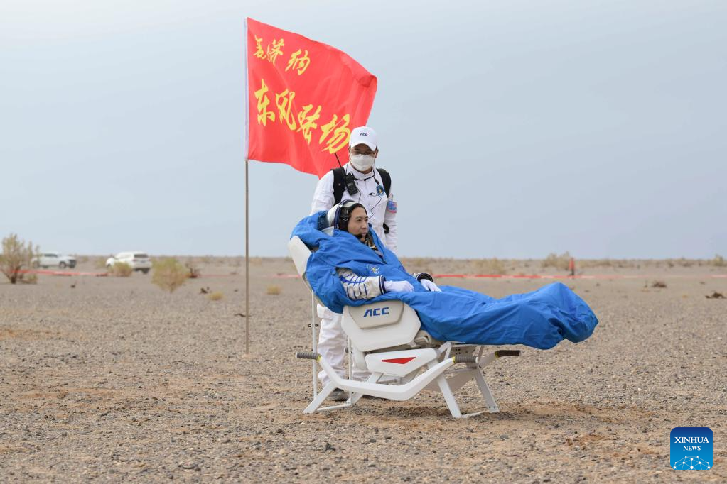 China's Shenzhou-15 Astronauts Return Safely - China Military