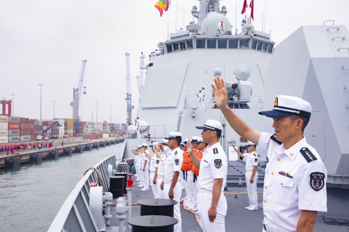 43rd Chinese Naval Escort Taskforce Visits Republic Of Congo - China ...