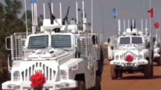 Chinese peacekeepers to Mali receive new-type MRAP vehicles