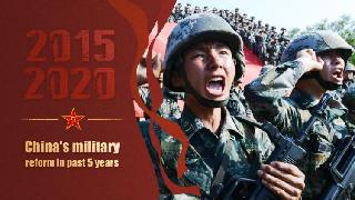 Graphics: China's military reform in past 5 years