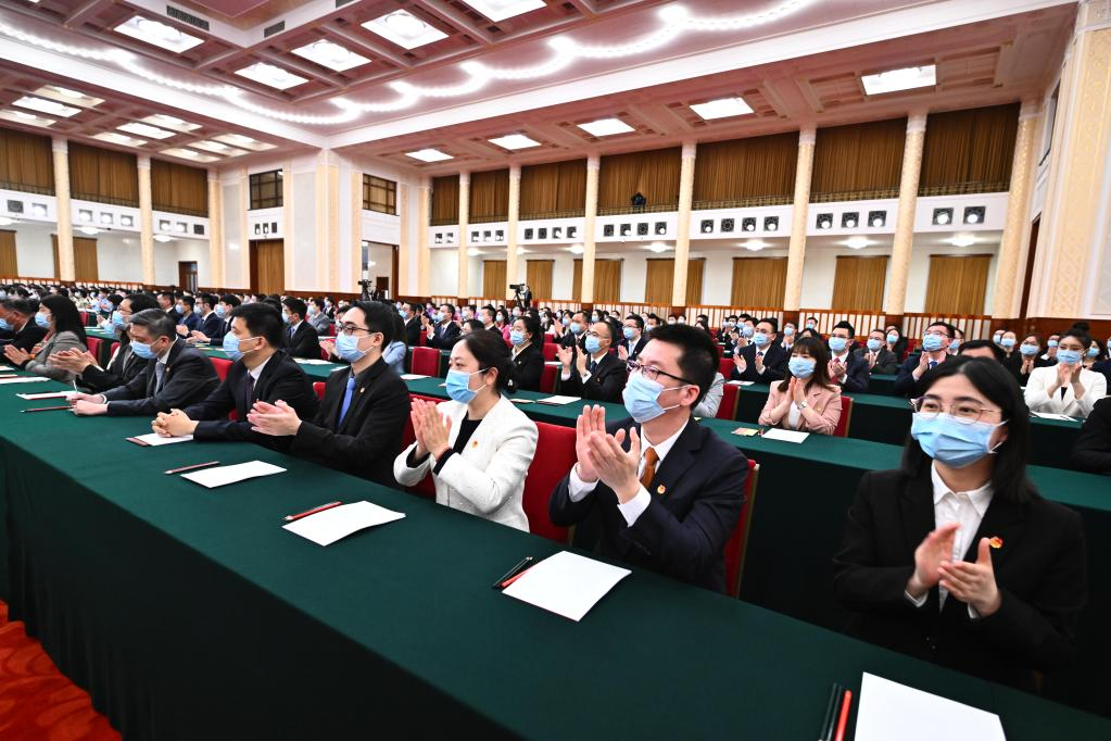 Ceremony Marking Centenary Of Communist Youth League Of China Held In