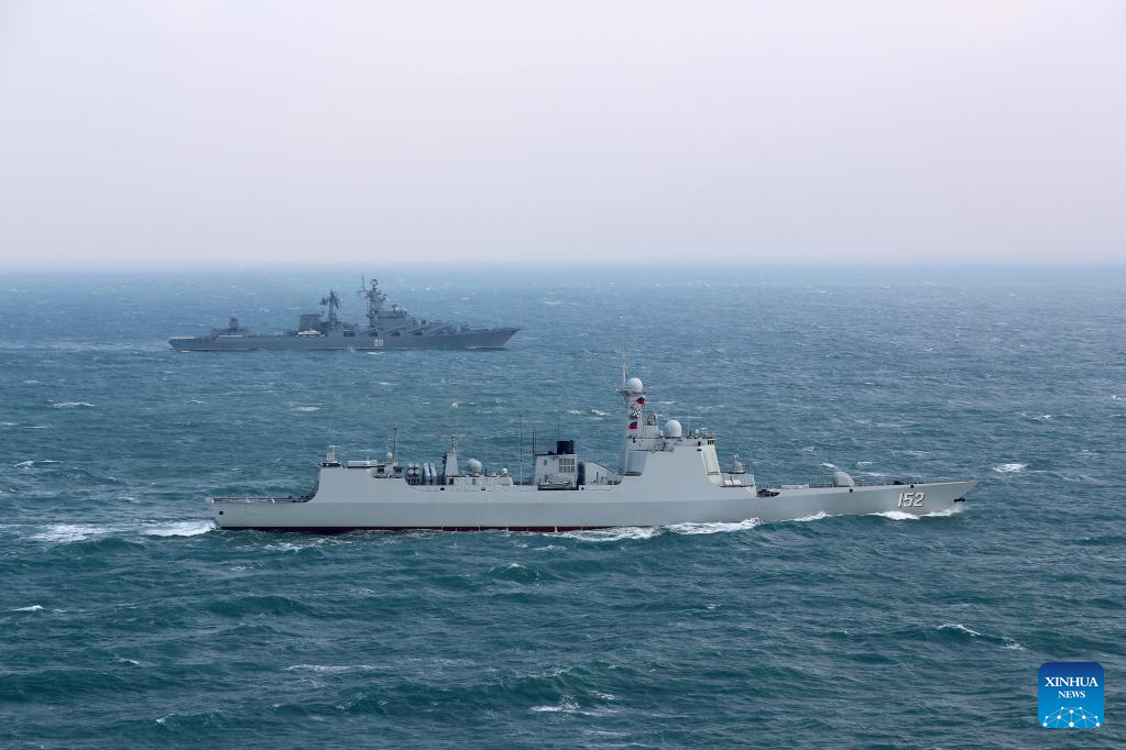 China, Russia Hold Joint Naval Exercise - Focus - 中国军网（英文版）