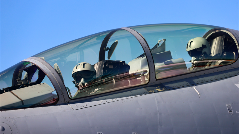 Fighter jets take off for flight training