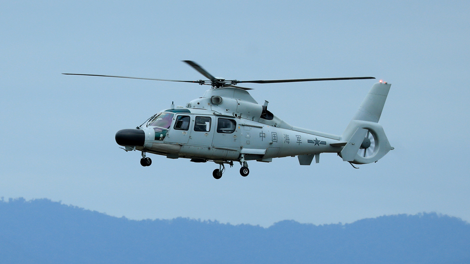 Choppers engage in flight training exercise