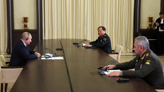 Russian President meets with Chinese CMC Vice Chairman