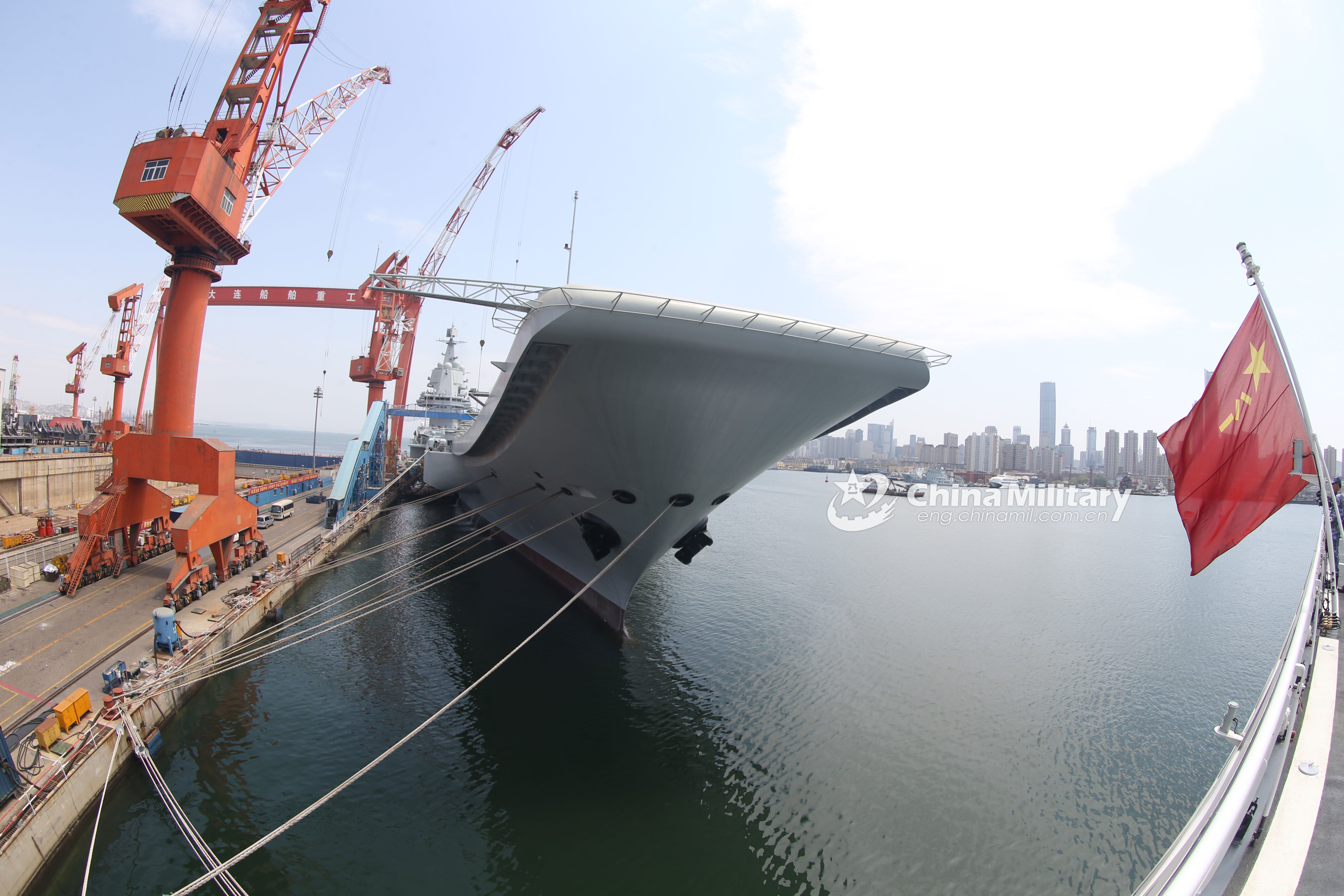 China's Second Aircraft Carrier Concludes First Sea Trials - Photos ...