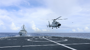 Vessels conduct alongside and astern replenishment-at-sea