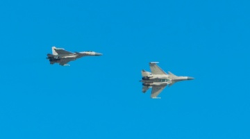 J-15 jets fly in formation