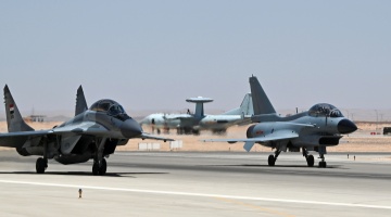 Chinese, Egyptian fighter jets conduct joint training