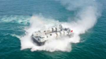 LCAC storms the shore
