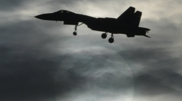 Naval pilot cadets conduct flight training