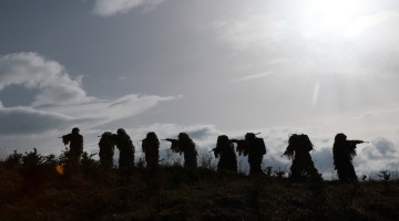 Snipers hone their skills