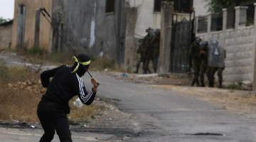 Clashes between Palestinian protesters and Israeli soldiers break out in West Bank