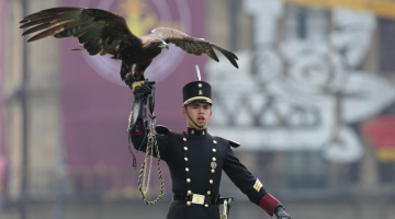 Military parade held for 213th anniversary of Mexico's Independence Day