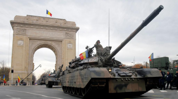 Military parade held to celebrate Romania's National Day in Bucharest