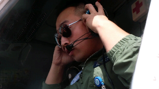 Chinese peacekeepers perform emergency aerial searching task