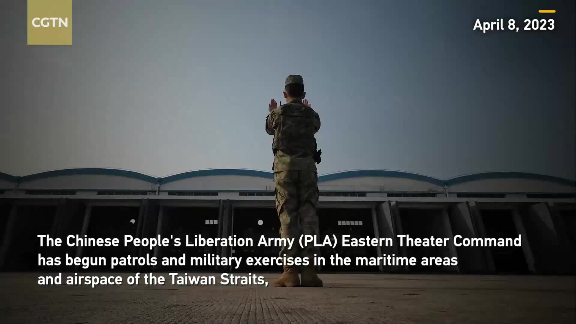 Highlights from first day of PLA Eastern Theater Command military exercises around Taiwan Island
